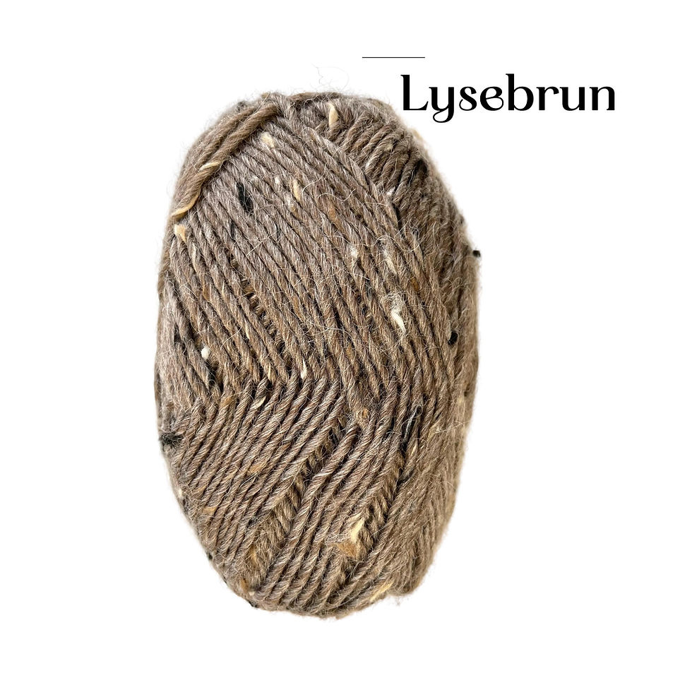 Thumbnail: Tweed Yarn Lamatweed by CaMaRose Very Soft Wool Donegal Effect Rustic Look Quality Wool Viscose Silk Lama Gift for Children S