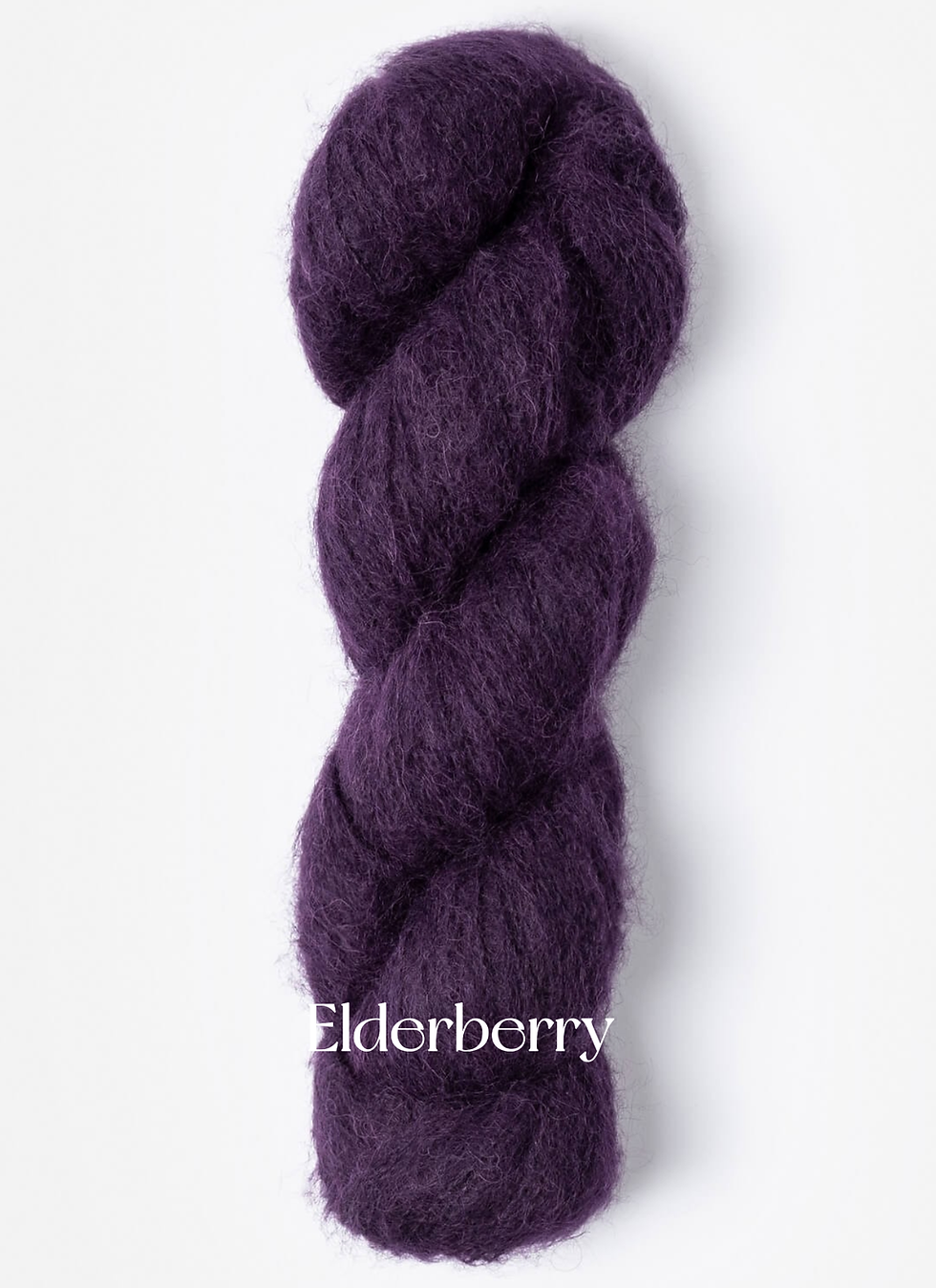 Thumbnail: Suri Alpaca Yarn Brushed Suri Alpaca Hand Dyed Alternative Mohair Substitute Blue Sky Prairie Lace Bulky Gift Idea Knit Croch