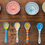 Thumbnail: Ceramic Bowls and Spoons Set