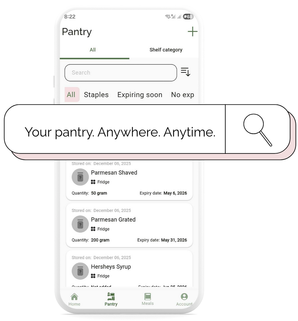 Pantry Inventory App: How to Waste Less Food, Save Money, and Make Dinner Easier