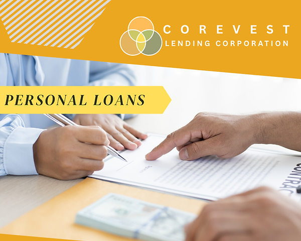 Personal Loans COREVEST LENDING CORPORATION PHILIPPINES