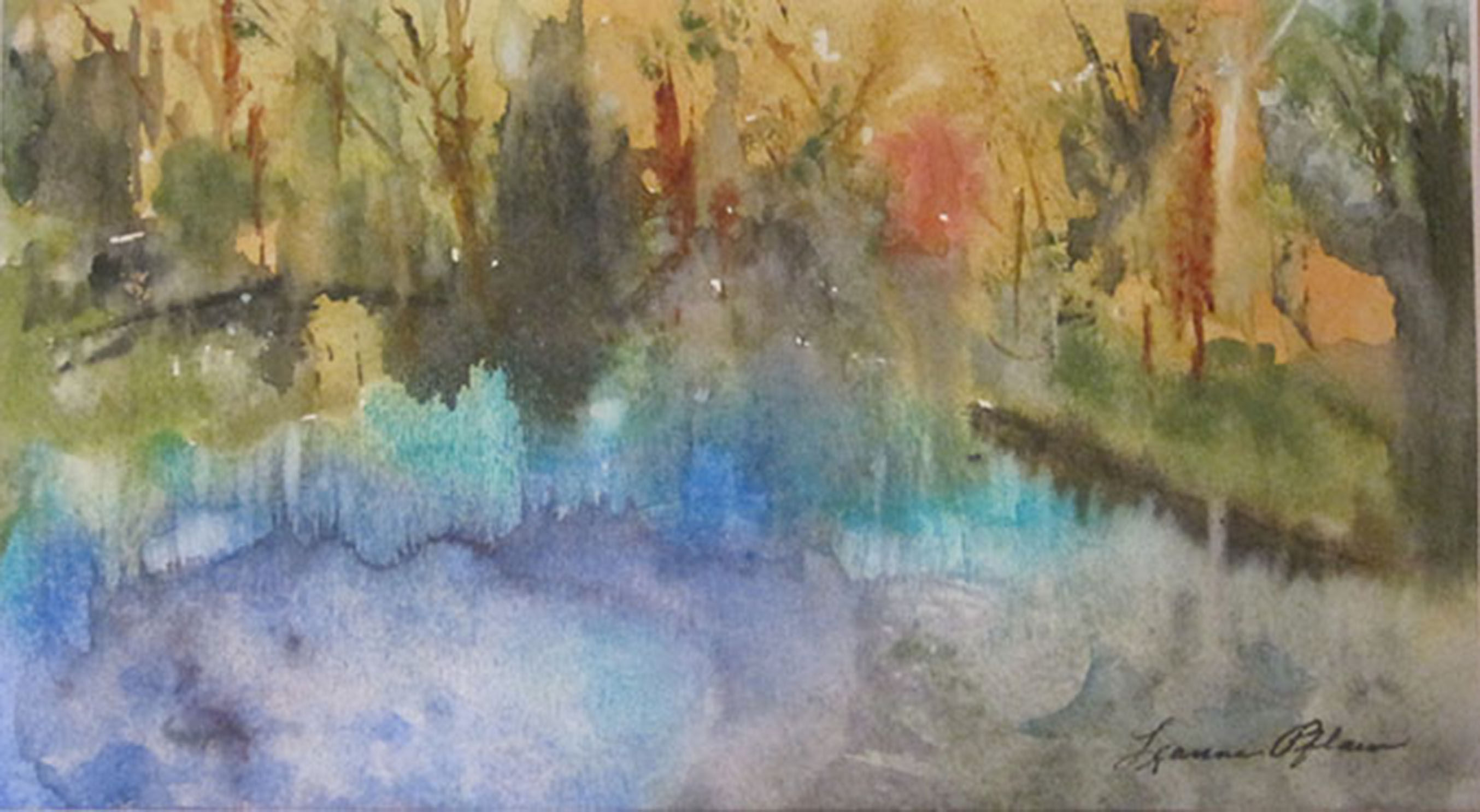 Pond at Little House On The Prairie - Leanne Pflaum