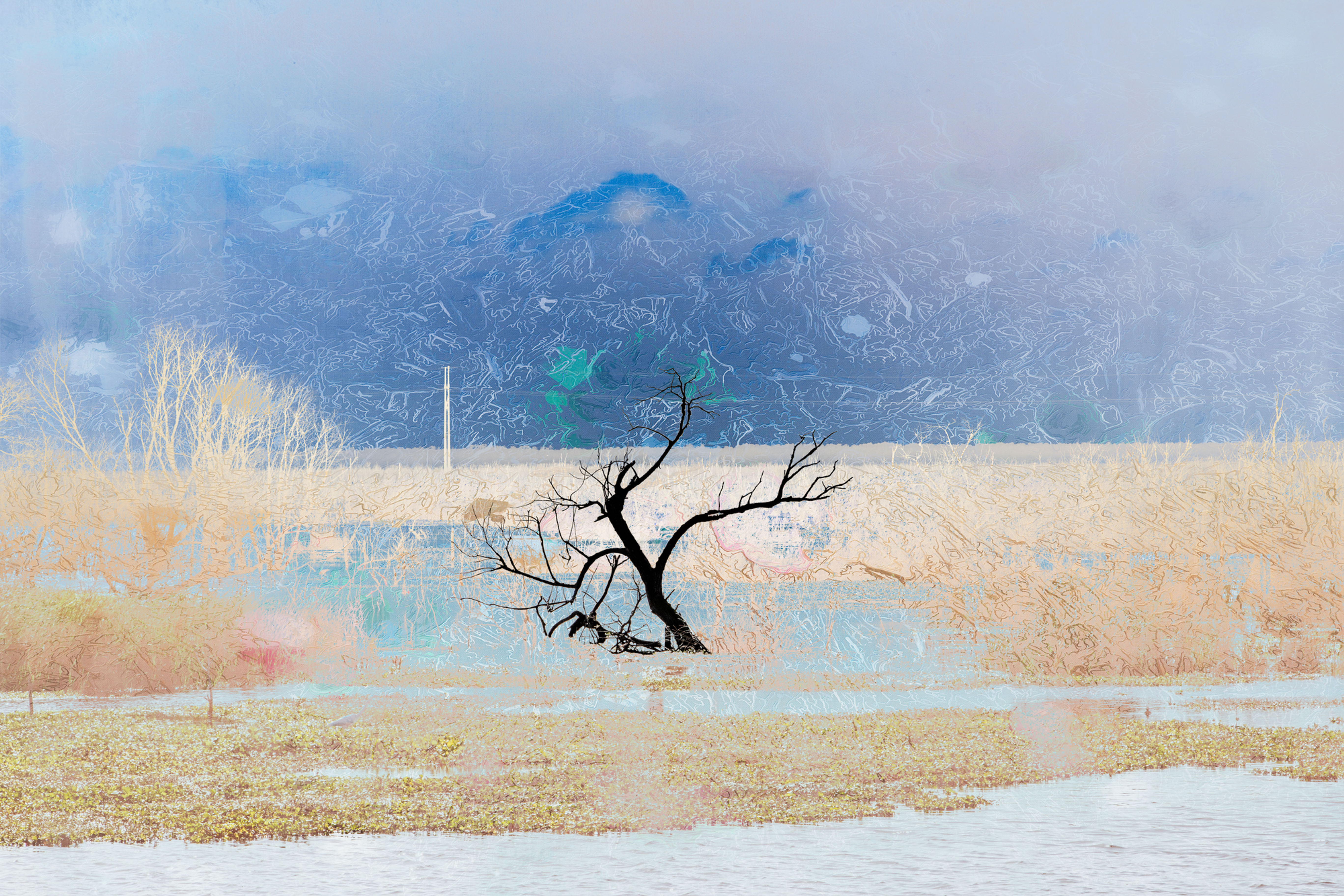 Sweetwater Tree en Blue - Michelle Nagri