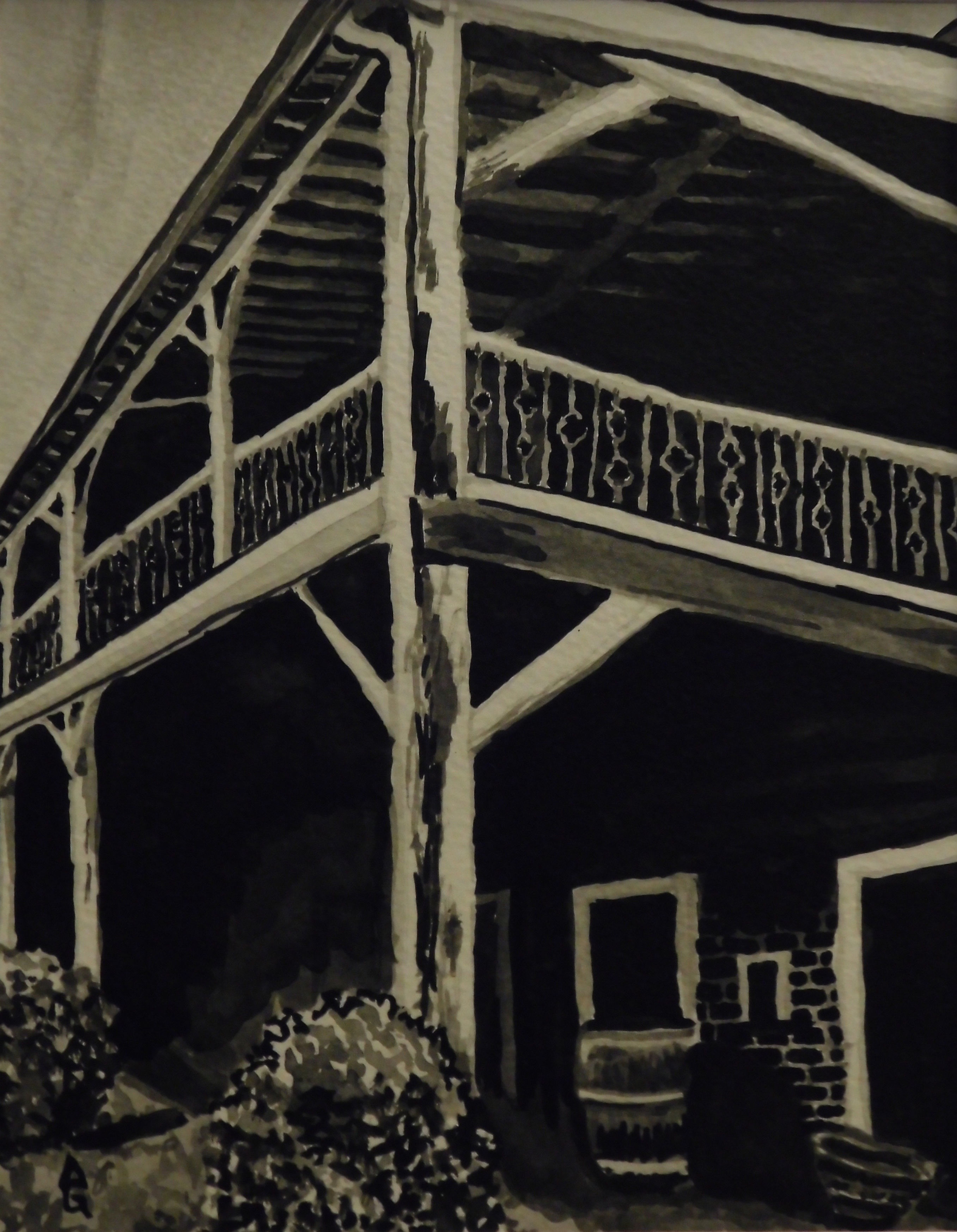 What Haunts These Old Barn Walls - Ali Graves