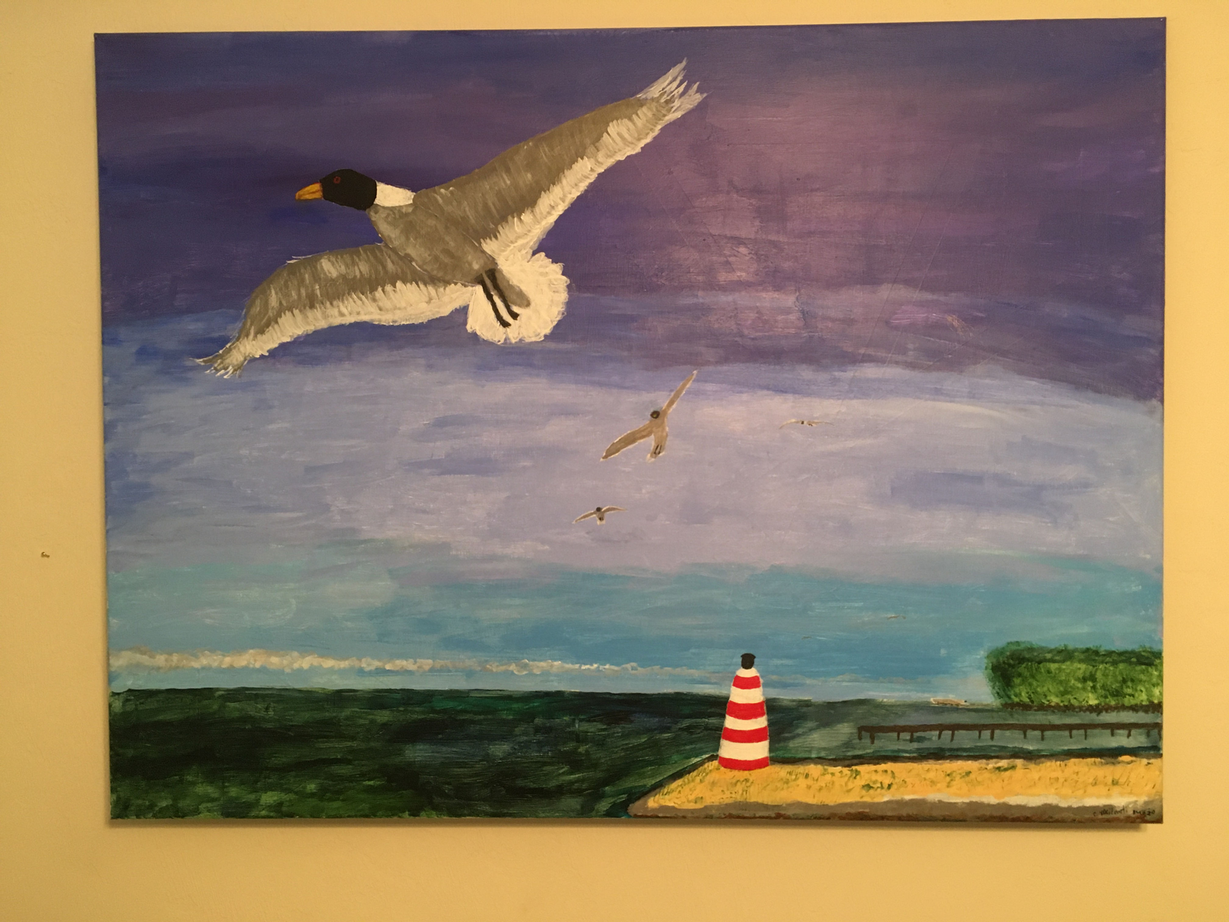Gulls over the Bay - Chris Ypsilanti