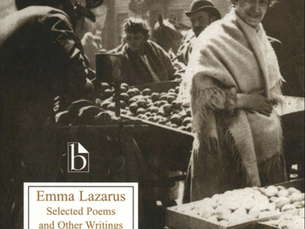 Emma Lazarus writes statue of liberty poem