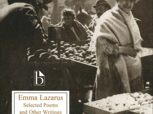 Emma Lazarus writes statue of liberty poem