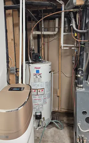 Vaughan ON Ultrefina Cabinet softener KW2 Installation