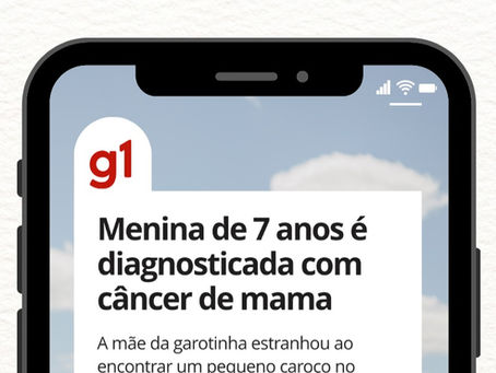 Dra. Bianca Zardo fala sobre menina de 7 anos que foi diagnosticada com câncer de mama