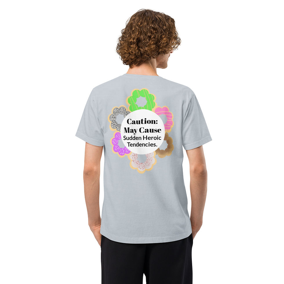 Thumbnail: Caution - Unisex oversized t-shirt