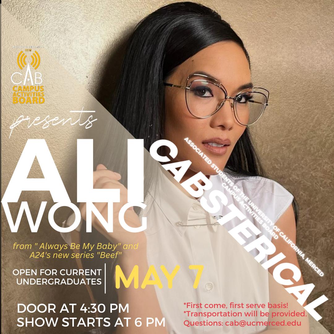 Ali Wong CABsterical event flyer