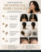 Menopause Hair Loss Treatment Singapore