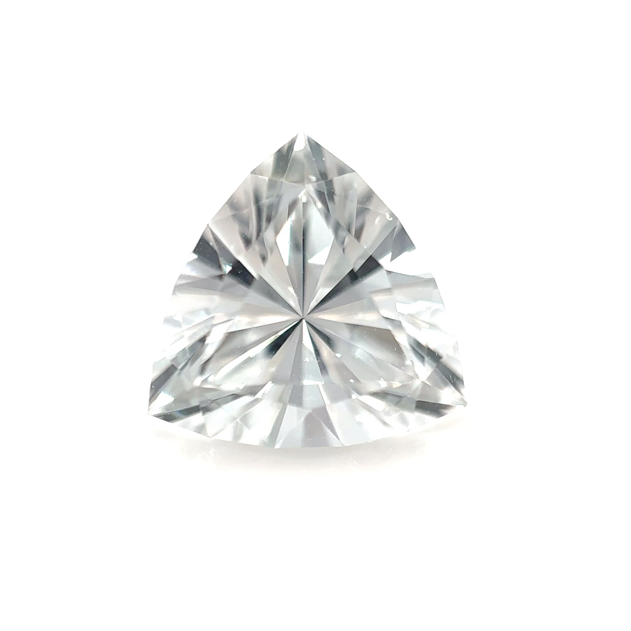 Silver Topaz 3.11 cts. 9.8 × 9.8 mm, Trillion