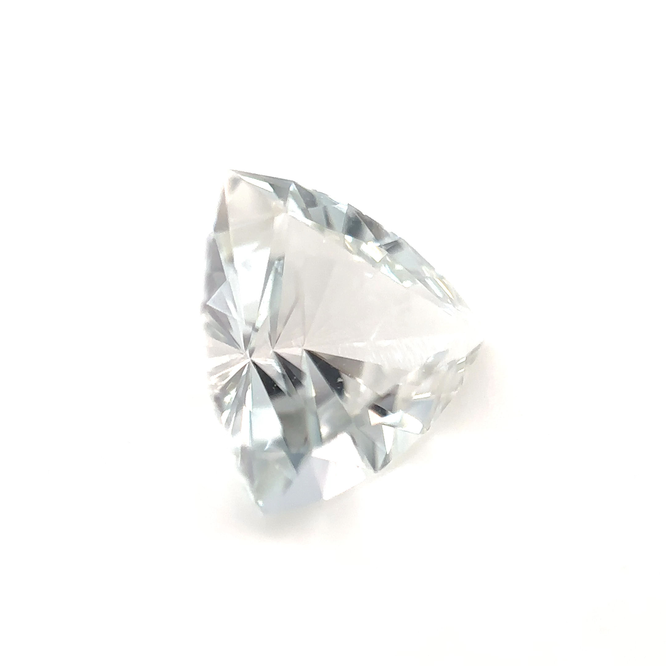 Silver Topaz 3.11 cts. 9.8 × 9.8 mm, Trillion