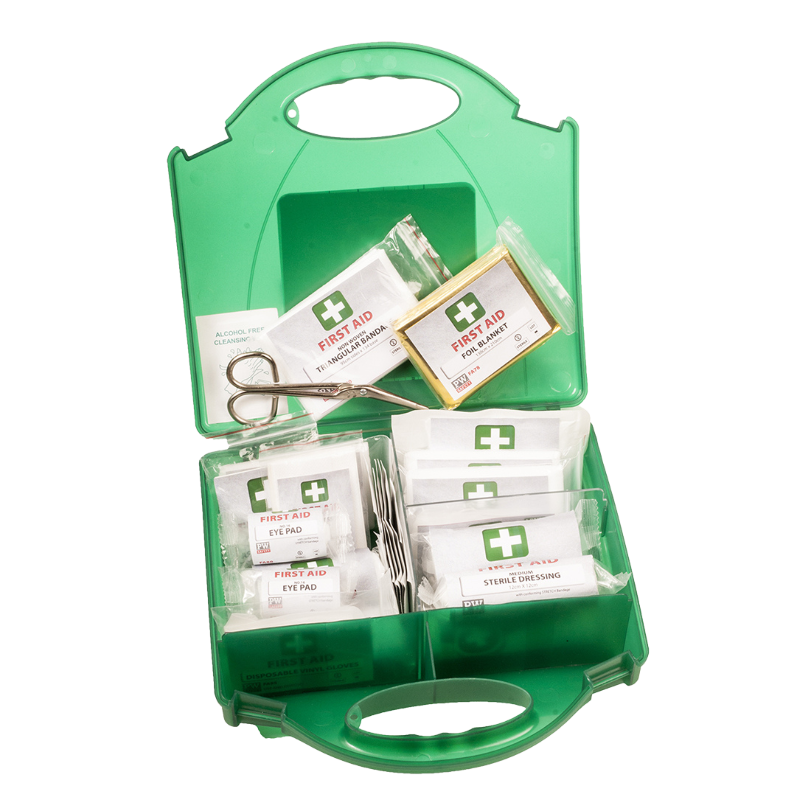 PORTWEST FA10 - Workplace First Aid Kit 25 Green