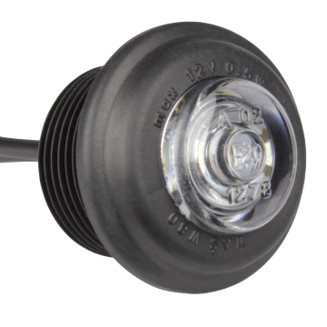 GUARDIAN RED Round LED Rear Marker Lamp