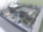 Aerial view of The Urban Oasis