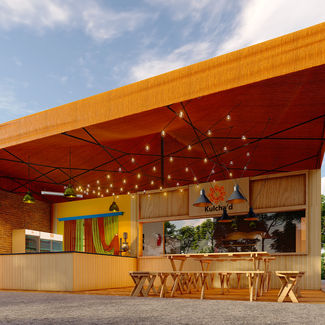 Kulcha Stall Design and Presentation
