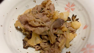 ひらたけの炒め物