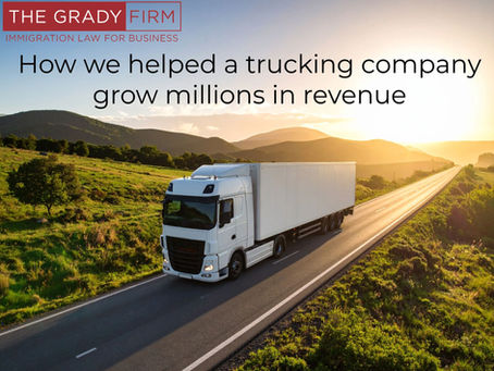 How we helped a trucking company grow millions in revenue