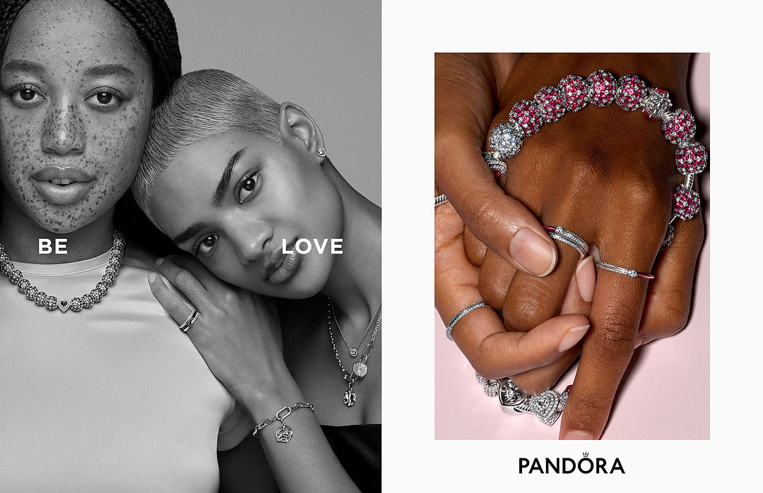Pandora 2024 Brand Campaign, photographed by Craig McDean