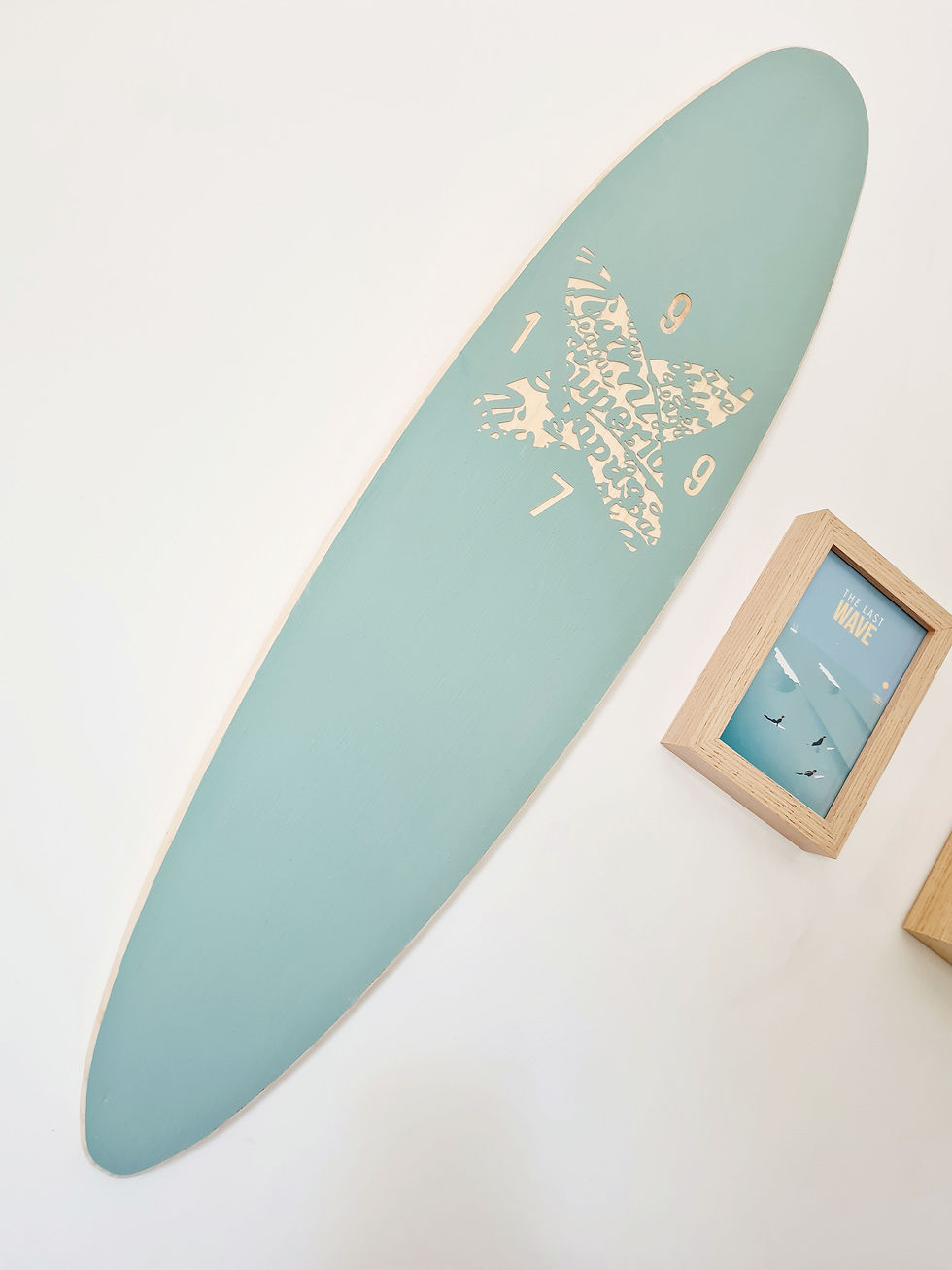 Miniature : Planche de surf décoration "Arcachon"