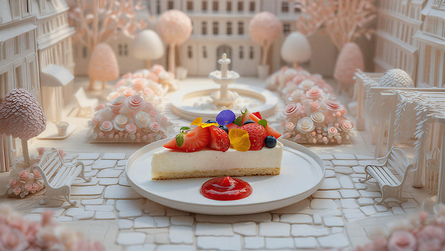 cheesecake Biscornu