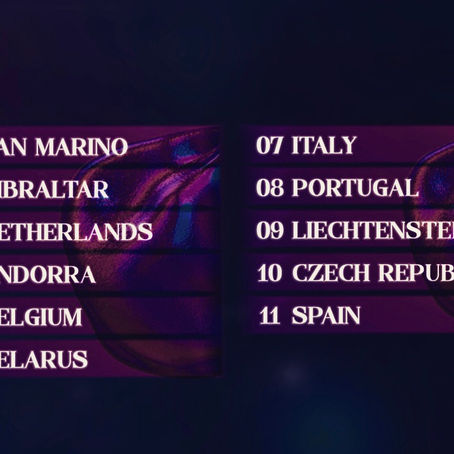 TODAY: The West 1 Group of the 36th edition of Rralz Song Contest