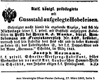 Herrmann Niederlage Pest 1845