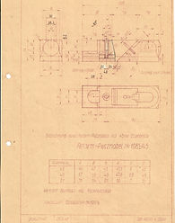 Originalzeichnung Weiss & Sohn, 108 1/2 Reform Putzhobel