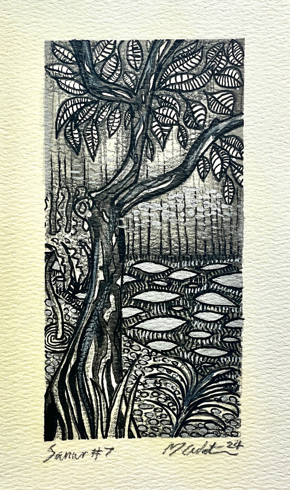 Tree & Garden (Night), Sanur, Bali, 2024