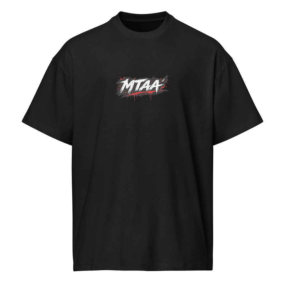 Thumbnail: Men’s Red Dot Oversized Tee (BlackOps)