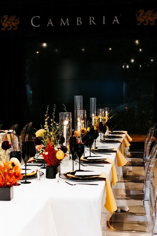 Zucker Foundation - table settings