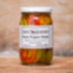 Jar of Annie's Kitchen Sweet Pepper Strips