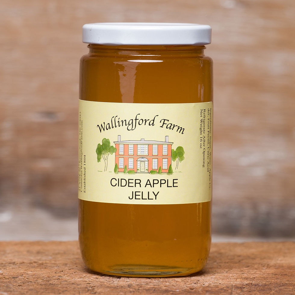 Jar of Wallingford Farm's Apple Cider Jam