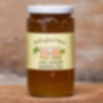Jar of Wallingford Farm's Lime Ginger Marmalade.