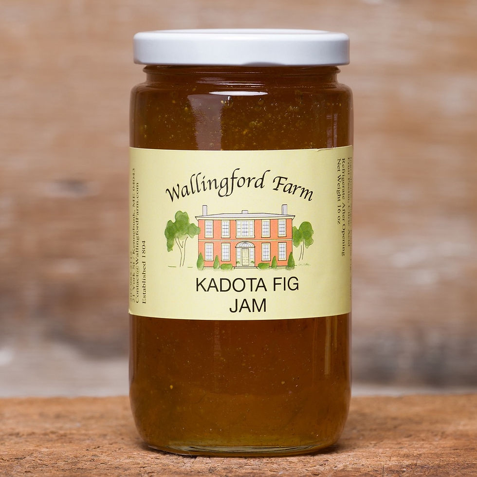 Jar of Wallingford Farm's Kadota Fig Jam
