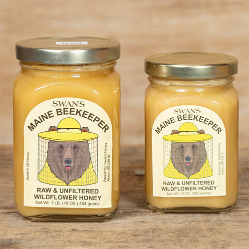 1 Lb. Arizona Desert Wildflower Honey Raw - Crockett Honey Co - View #2