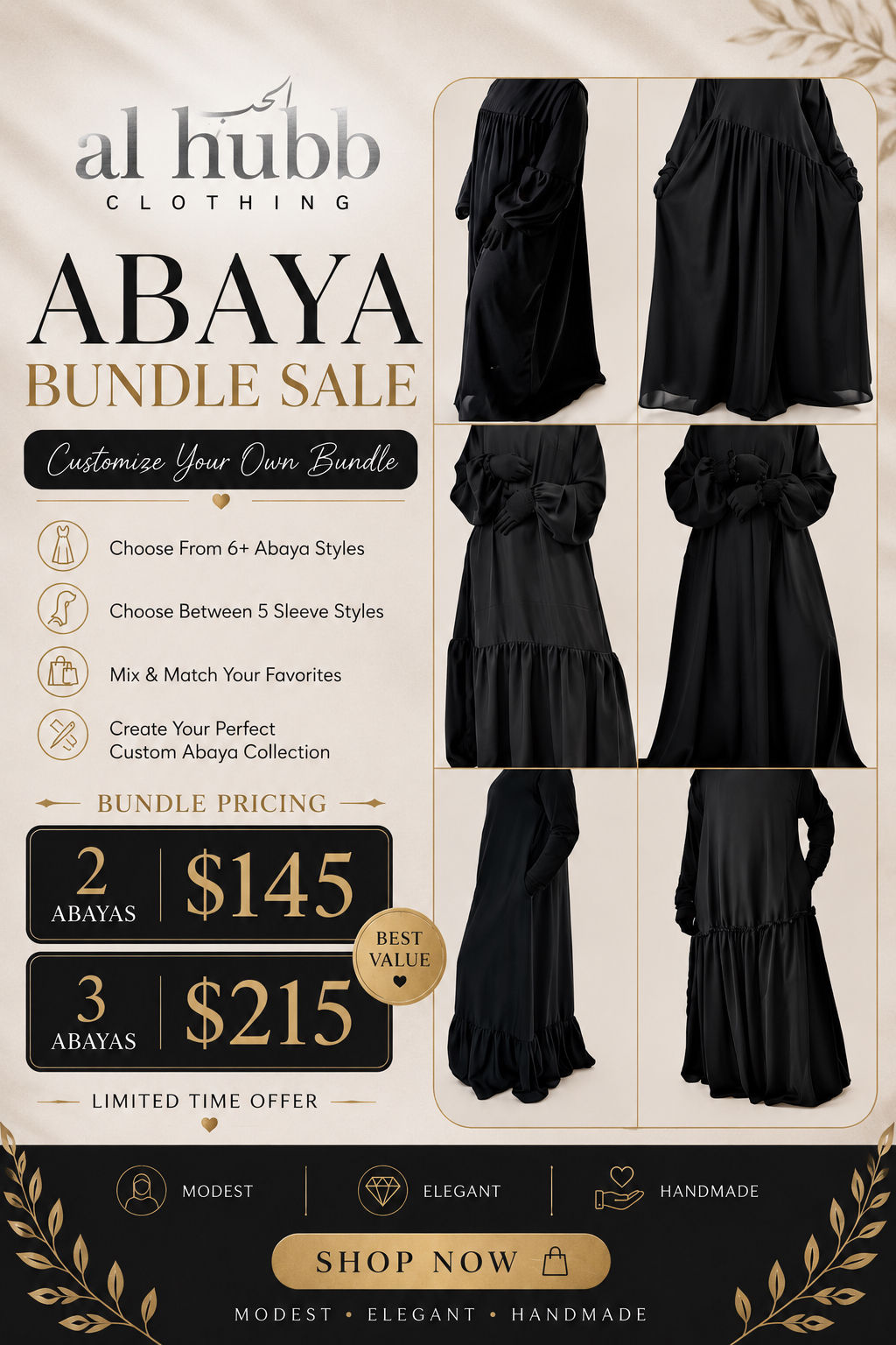 2 Abaya Covered For The Summer