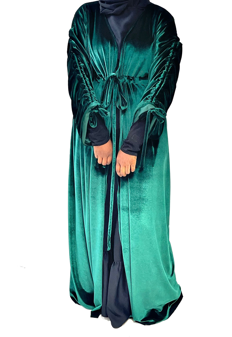 Thumbnail: Aafiya Velvet Kimono