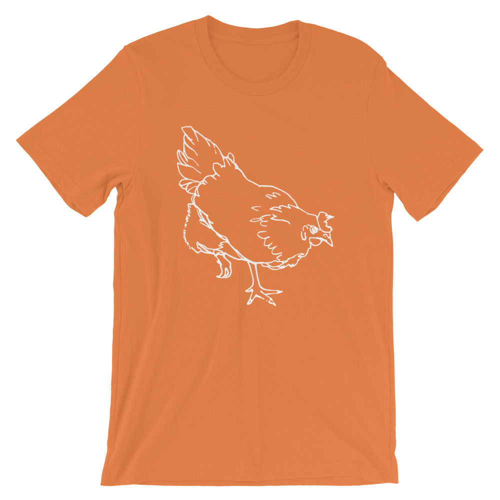 MyVillages (White Chicken) Adult Unisex T-Shirt
