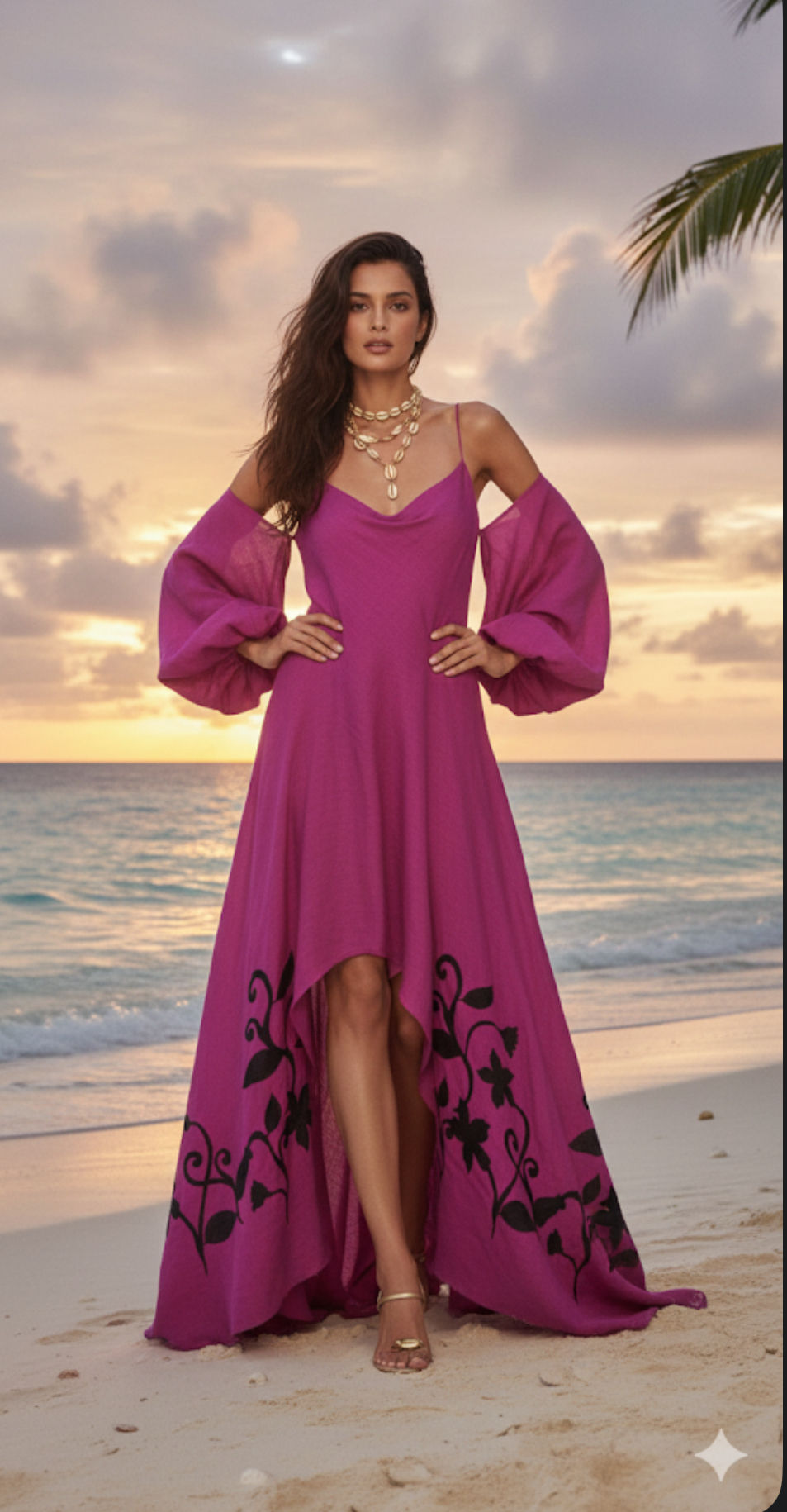 Miniatura: Puro lino ricamato - PR190