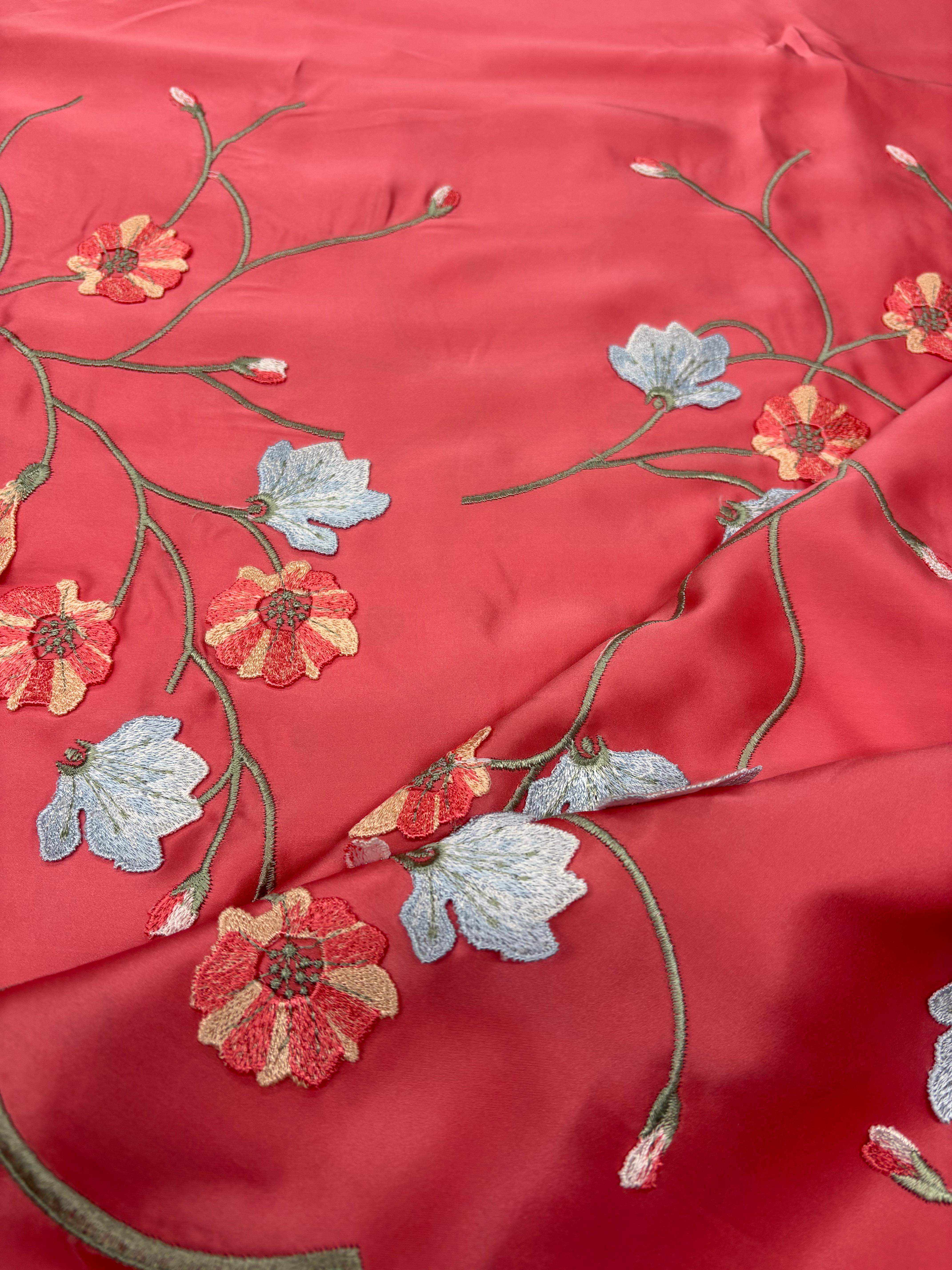 Raso di Seta ricamato - SF357