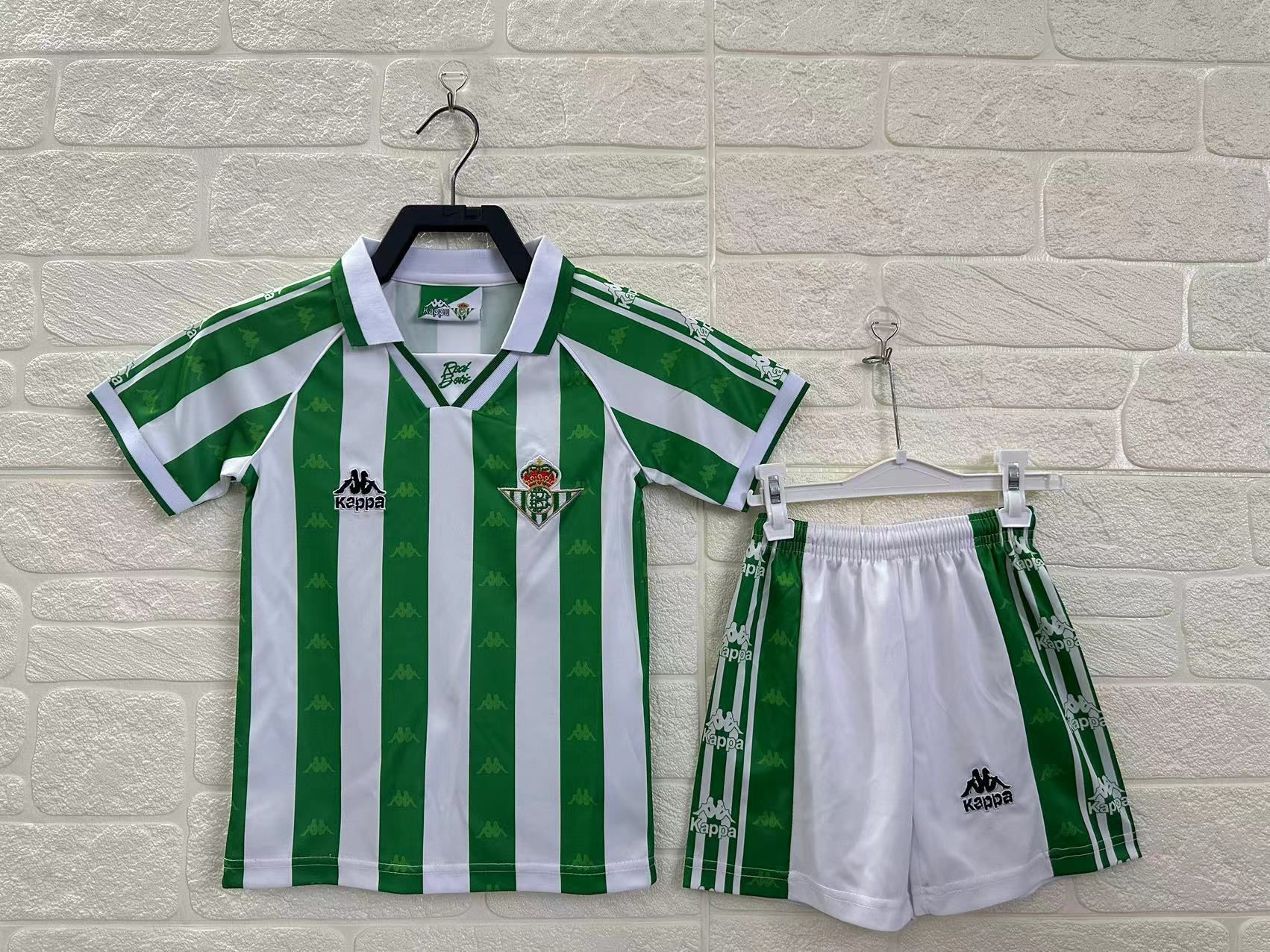 Real Betis - 1995/97 - Home (Kids Shirt/Shorts)
