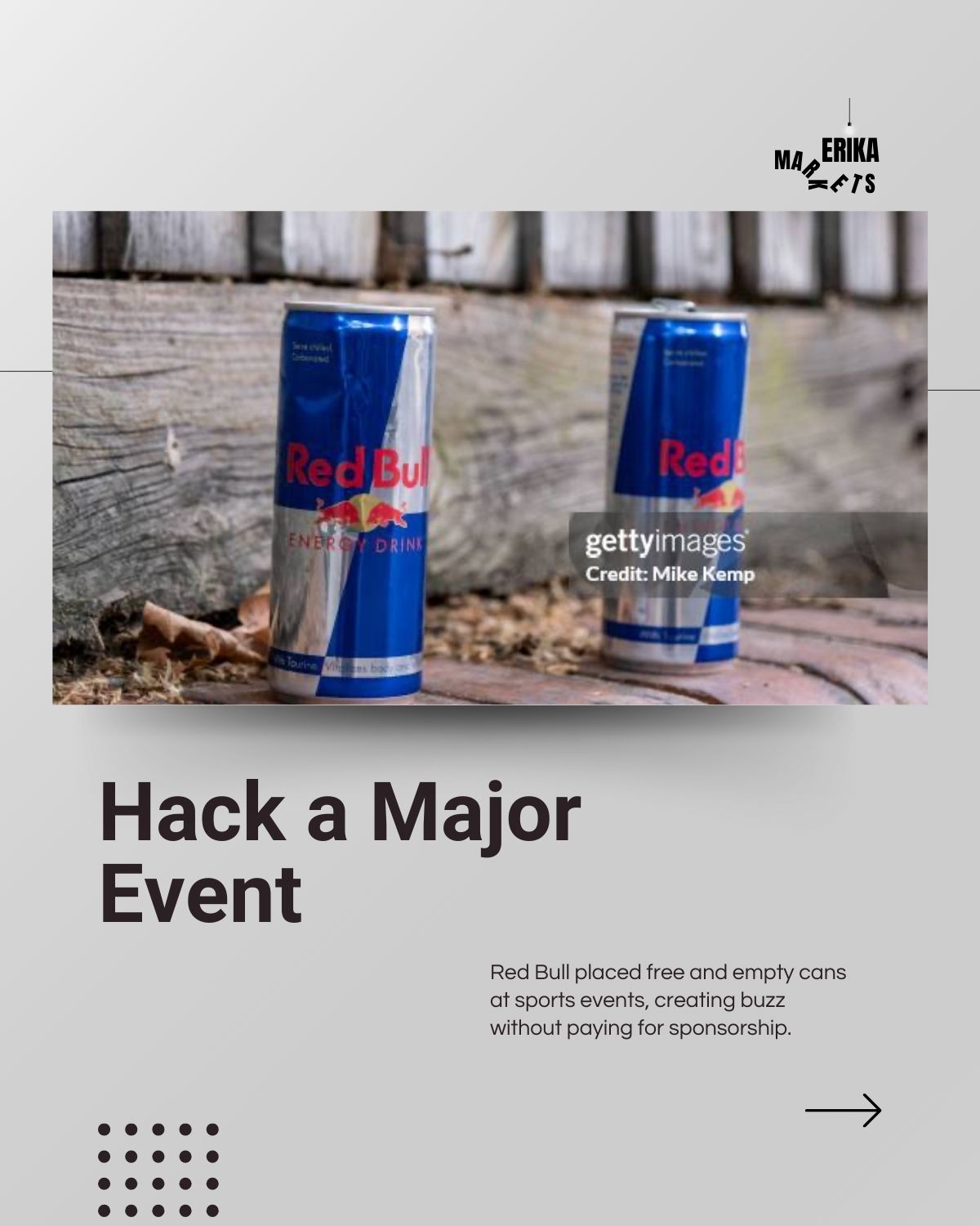 Marketing idea: Hack a major event