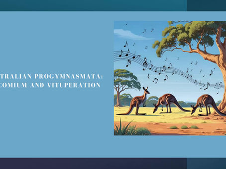 Australian Progymasmata: Cultivating Wisdom and Eloquence in the Next Generation