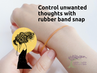 Control Unwanted Thoughts with a Rubber Band Snap