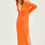 Thumbnail: 👗 RENTAL Ruby Mirella Orange Dress Sz S