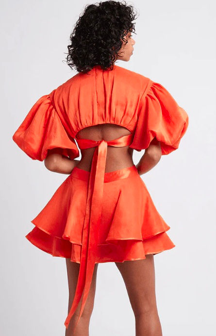 Thumbnail: 👗 RENTAL - AJE Gracious Mini Dress Sz 8-10