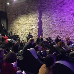 Participants at "All Work and No Plays"'s round table, Sale Docks, 2019